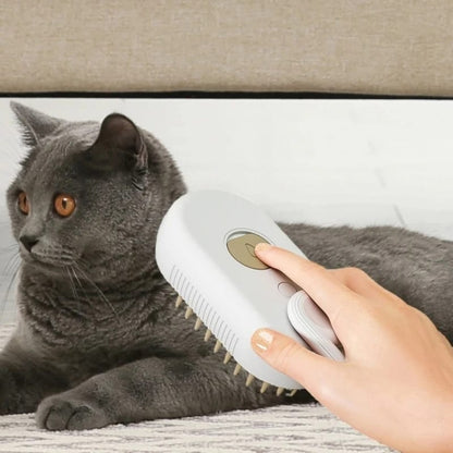 Cepillo A Vapor Para Mascota Quita Pelos